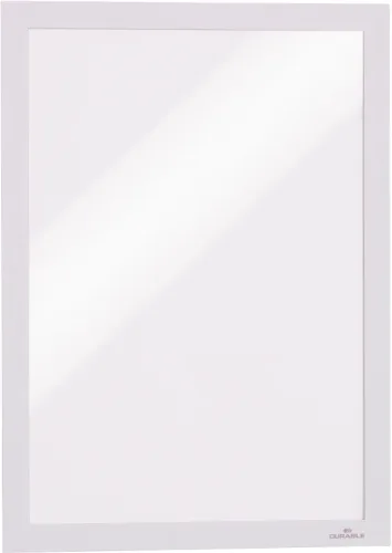 DURABLE Sichtfenster Duraframe 487202 weiss, selbstklebend 2 St&uuml;ck