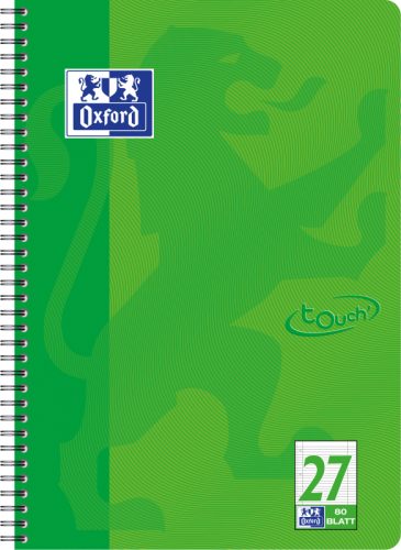 OXFORD Collegeblock Touch A4+ 400086494 liniert, 90g 80 Blatt