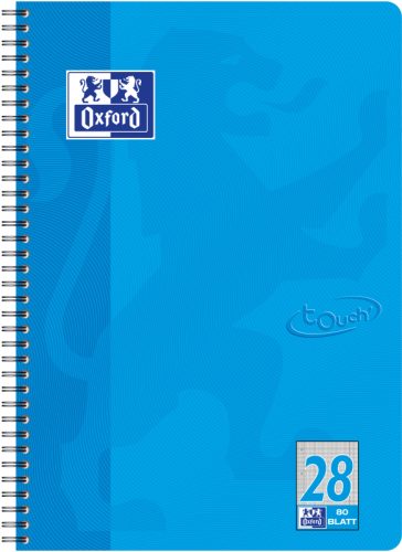 Oxford - Schreibheft, DIN A4, Aquamarine