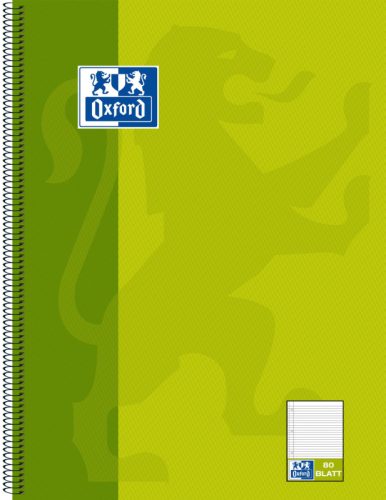 OXFORD Collegeblock A4+ 100050357 liniert, 90g 80 Blatt