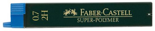 FABER-CASTELL Minen 2H 120712 0,7mm 12 St&uuml;ck