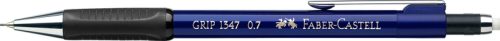 FABER-CASTELL Druckbleistift GRIP 1345 134751 blau, mit Radierer 0.7mm