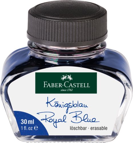 FABER-CASTELL Tintenglas 30ml 149839 k&ouml;nigsblau