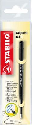 STABILO Ballpoint Refill Mine 0.5mm 2/046-02 schwarz
