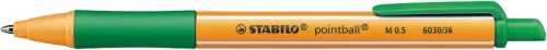 STABILO Kugelschreiber pointball 0.5mm 6030/36 gr&uuml;n
