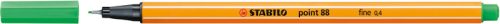 STABILO Fineliner Point 88 88/16 smaragdgr&uuml;n