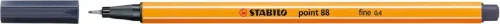 STABILO Fineliner Point 88 88/98 paynesgrau