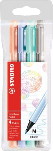 STABILO pointMax Pastell 448/4-02 4 St&uuml;ck
