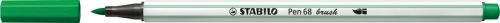 STABILO Fasermaler Pen 68 Brush 568/36 gr&uuml;n