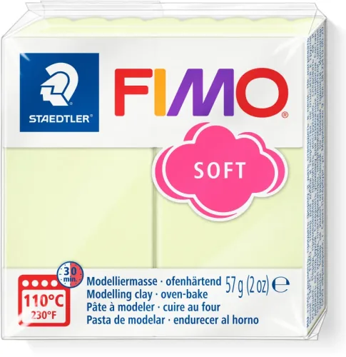 FIMO Modelliermasse soft 8020-105 Pastell vanille 57g