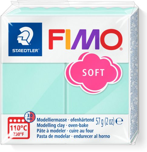 FIMO Modelliermasse soft 8020-505 Pastell mint 57g