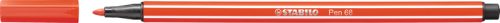 STABILO Fasermaler Pen 68 1mm 68/40 rot