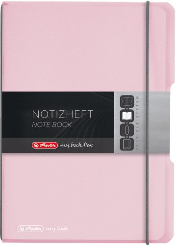 Herlitz - Notizheft, DIN A5, Rosa
