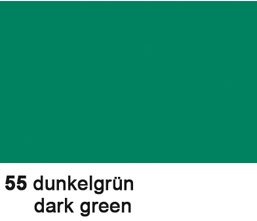 URSUS Seidenpapier 50x70cm 4642255 dunkelgr&uuml;n 6 Bogen