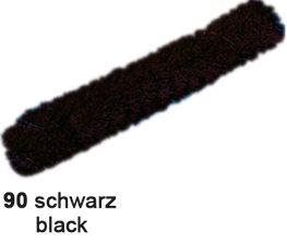 URSUS Pfeifenputzer 9mmx50cm 6530090 schwarz 10 St&uuml;ck
