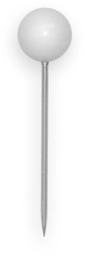 ALCO Landkartennadel 5x16mm 610 weiss 100 St&uuml;ck