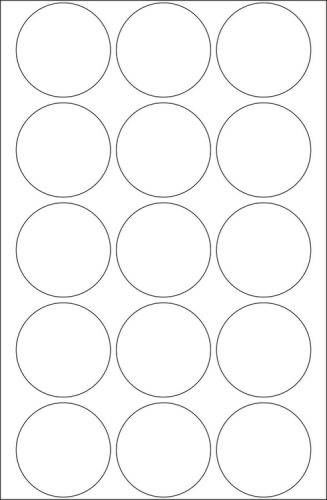 HERMA Markierungspunkte 32mm 2270 weiss 480 St./32 Blatt