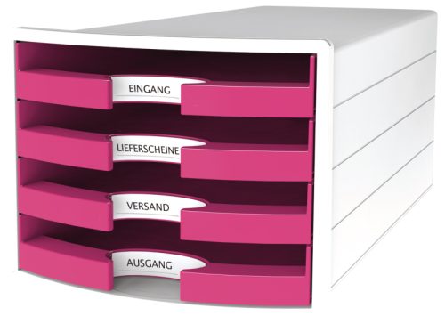 HAN Schubladenelement Impuls 1013-56 pink 4 F&auml;cher