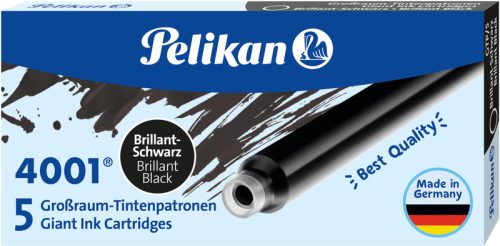 PELIKAN Tinte 4001 GTP/5 310615 brillantschwarz 5 St&uuml;ck