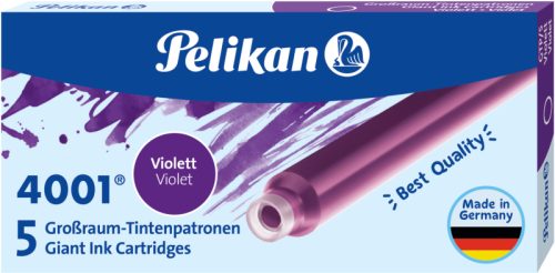 PELIKAN Tinte 4001 GTP/5 310664 violett 5 St&uuml;ck