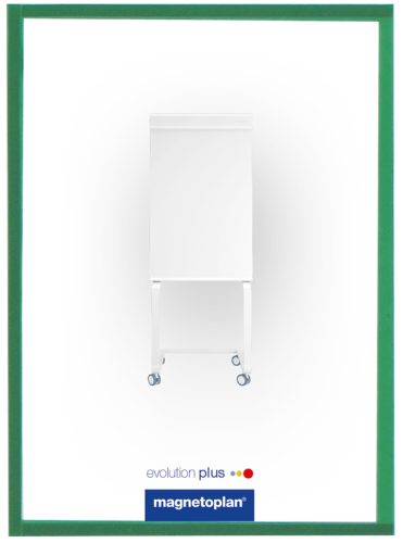 MAGNETOPLAN Magnetrahmen magnetofix A4 1130305 gr&uuml;n 5 Stk.