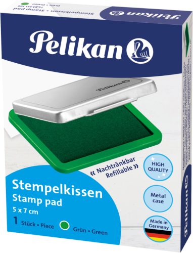 PELIKAN Metall-Stempelkissen gr&uuml;n 331199 Gr.3 7x5cm