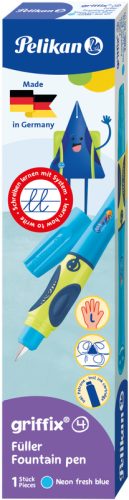 PELIKAN F&uuml;llhalter Griffix 809177 neonfresh blue L