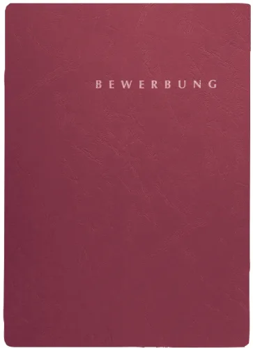 PAGNA Bewerbungsmappe Select 22002-01 rot, 3-teilig