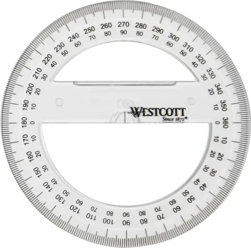 WESTCOTT Kreis-Winkelmesser 10cm E10135 00