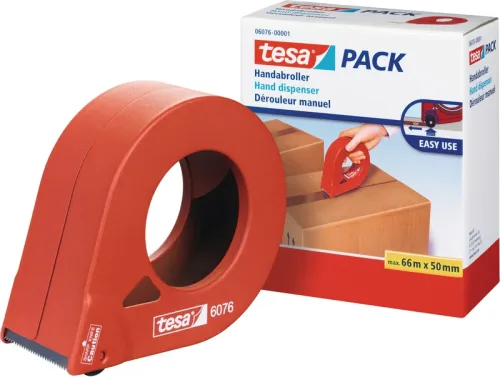 TESA Abroller 50mm&times;66m 607600001 orange