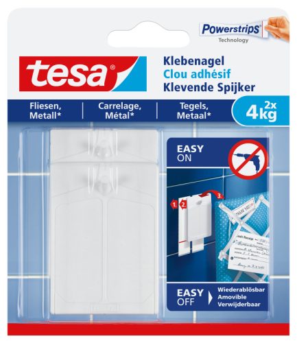 tesa® Klebenagel Weiß tesa Inhalt: 1 Pckg.