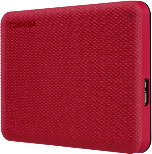 TOSHIBA HDD CANVIO Advance 1TB HDTCA10ER3AA USB 3.2 Gen 1, 2.5 inch red