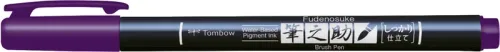 TOMBOW Kalligraphie Stift Hard WS-BH18 Fudenosuke, lila