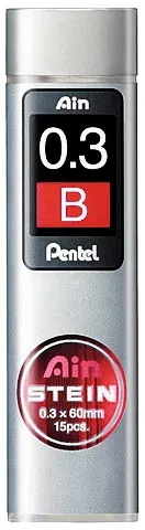 PENTEL Minen AINSTEIN B C273-BO 0,3mm 15 St&uuml;ck