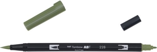 TOMBOW Dual Brush Pen ABT 228 graugr&uuml;n