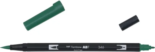 TOMBOW Dual Brush Pen ABT 346 meergr&uuml;n