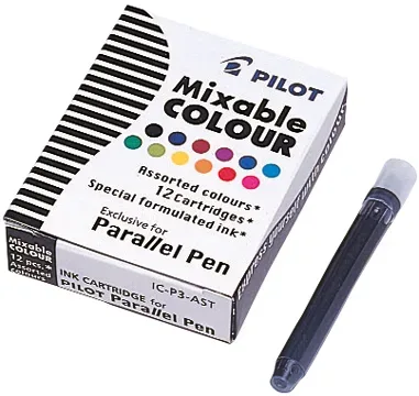 PILOT Tintepatronen ICP3AST assortiert 12 St&uuml;ck