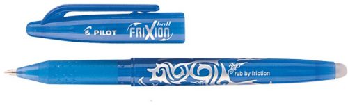 PILOT Roller FriXion Ball 0.7mm BL-FR7-LB hellblau, nachf&uuml;llbar,radierb.