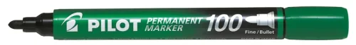 PILOT Permanent Marker 100 1mm SCA-100-G Rundspitze gr&uuml;n