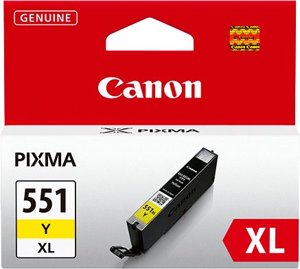 CANON Tintenpatrone XL yellow CLI-551XLY PIXMA MG5450 11ml
