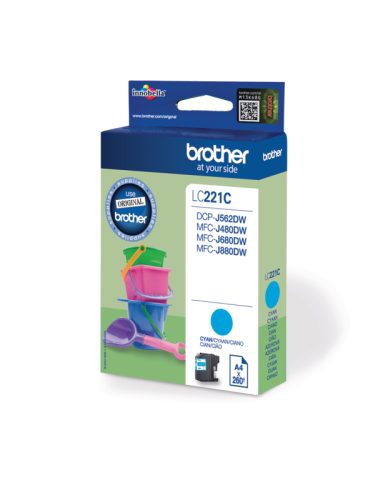 Brother, Brother Lc-221C cyan Tintenpatrone
