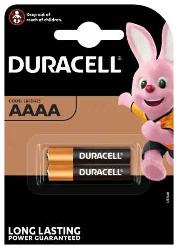 DURACELL Batterie Ultra Ultra AAAA/LR61 B2 AAAA, LR61, 1.5V 2 St&uuml;ck