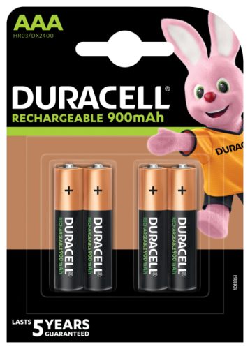 DURACELL Recharge Ultra PreCharged DX2400 AAA, 850 mAh, 1.2V 4 St&uuml;ck
