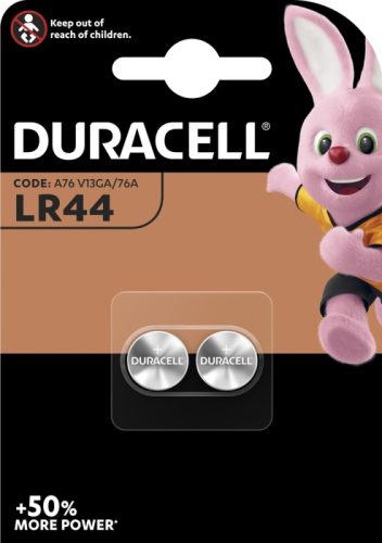 DURACELL Knopfbatterie Specialty 76A LR44, 1.5V 2 St&uuml;ck