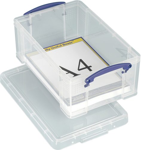 REALLY USEFUL BOX Kunststoffbox 9lt 68502700 klar