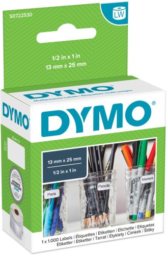 DYMO Universal-Etiketten S0722530 non-perm. 25x13mm 1000 St&uuml;ck