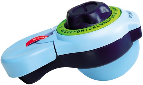 DYMO Junior Präge-Beschriftungsgerät Geeignet für Schriftband: Prägeband 9 mm