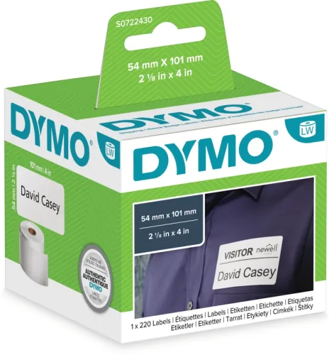 DYMO Versand-Etiketten S0722430 perm.101x54mm 220 St&uuml;ck