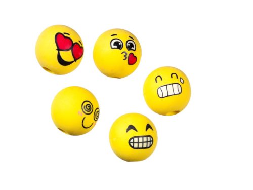 Linex Radiergummi Emojis Gelb, 5 St?ck