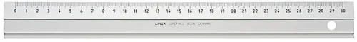 LINEX Aluminiumlineal 30cm 481400L mit Facette